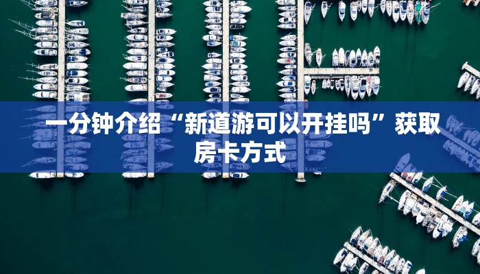 一分钟介绍“新道游可以开挂吗”获取房卡方式 一分钟介绍“新道游可以开挂吗”获取房卡方式