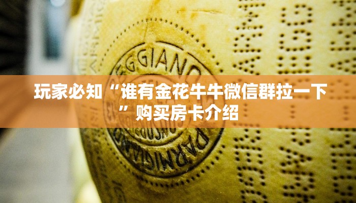 玩家必备“微信房卡斗牛透视原理”使用房卡购买教程 玩家必备“微信房卡斗牛透视原理”使用房卡购买教程