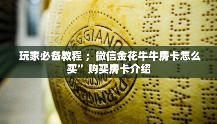 玩家必备教程 ;微信金花牛牛房卡怎么买”购买房卡介绍 玩家必备教程 ;微信金花牛牛房卡怎么买”购买房卡介绍